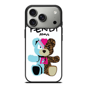 FENDI ROMA BEAR LOGO iPhone 17 Pro Max Case Cover